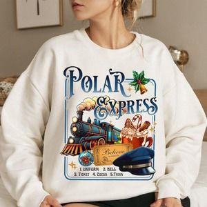Polar Express Comfort Colors Sweatshirt